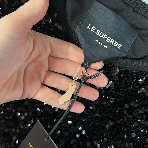 Le Superbe ‘Frolic Room’ sequin top in size small NWT - Picture 6 of 10